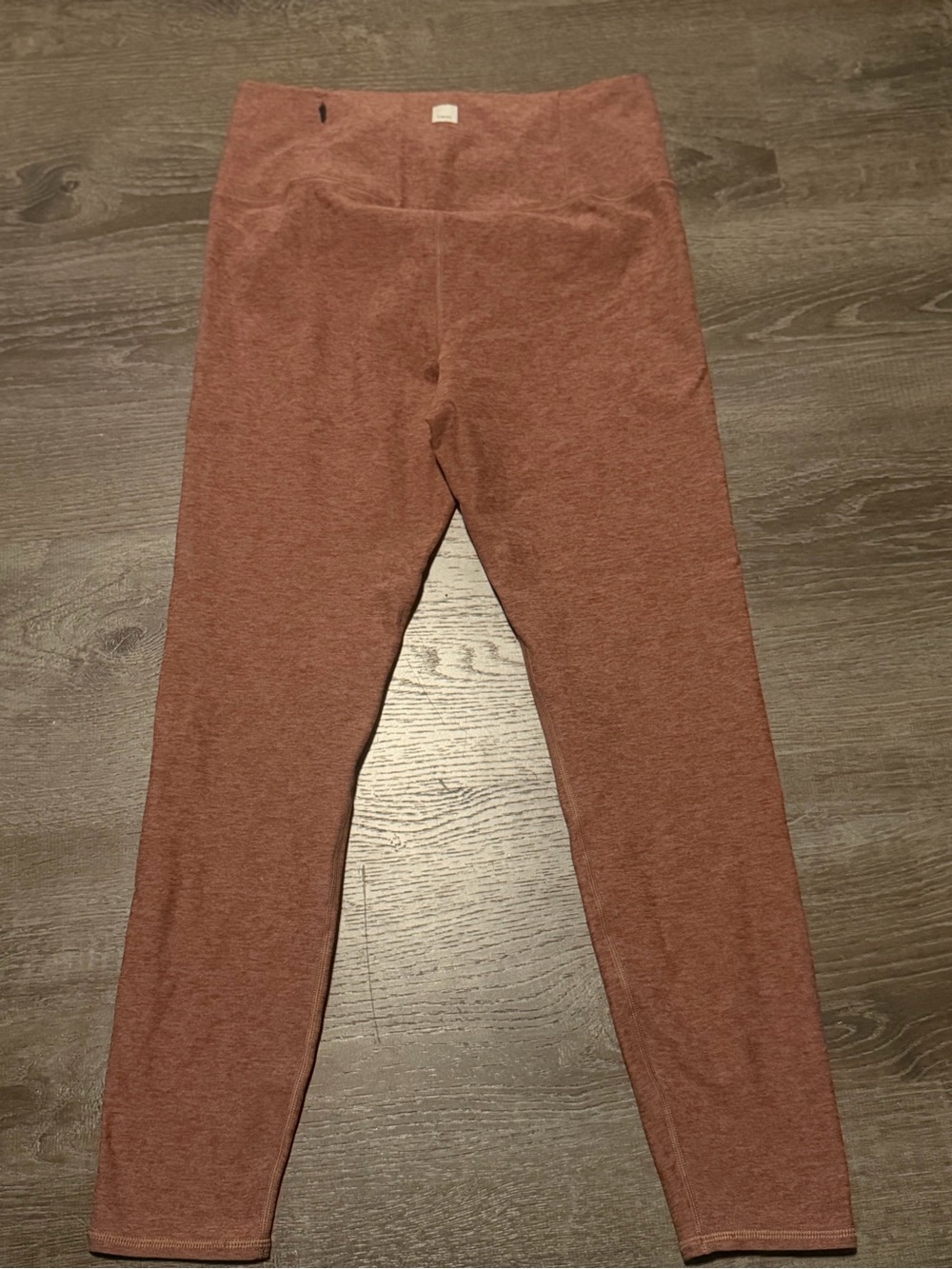 Vuori Rust Brown Stretch Leggings